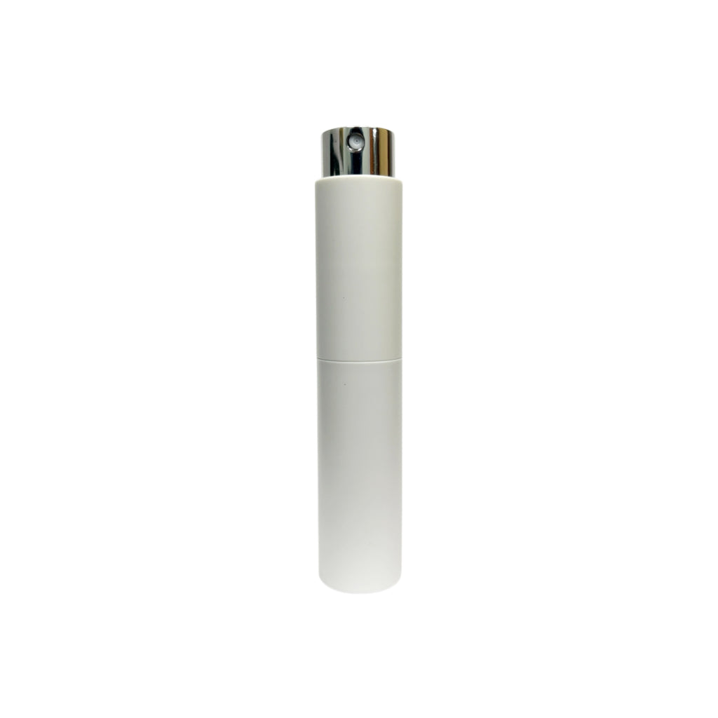 0.34 oz (10 ml) White Twist Travel Sprayer - World of Aromas