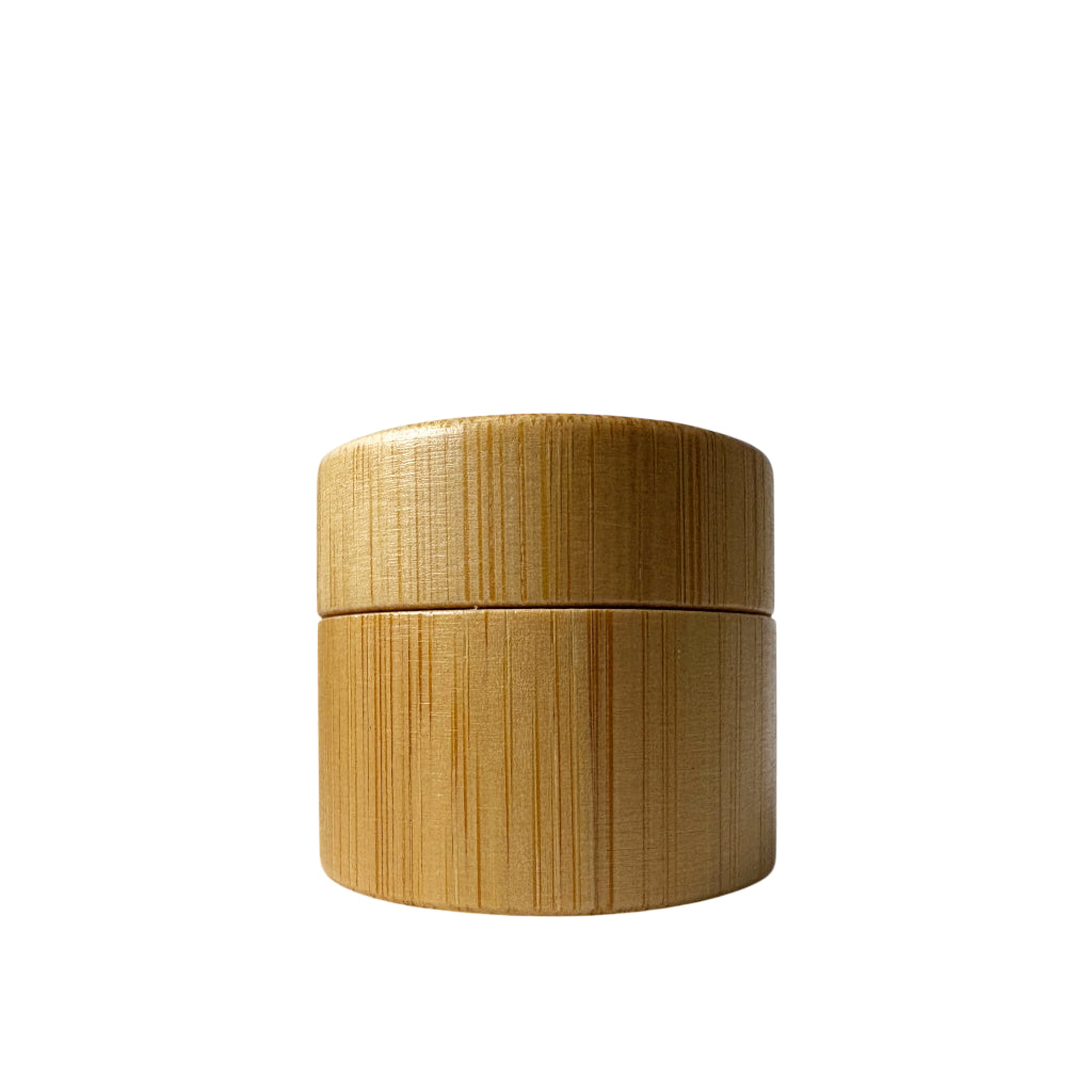 0.35 oz (10 g) Bamboo Double Wall Cosmetic Jar - World of Aromas