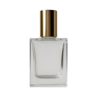 0.34 oz (10 ml) Clear Glass Rectangular Roll-On Bottle with Steel Ball - World of Aromas