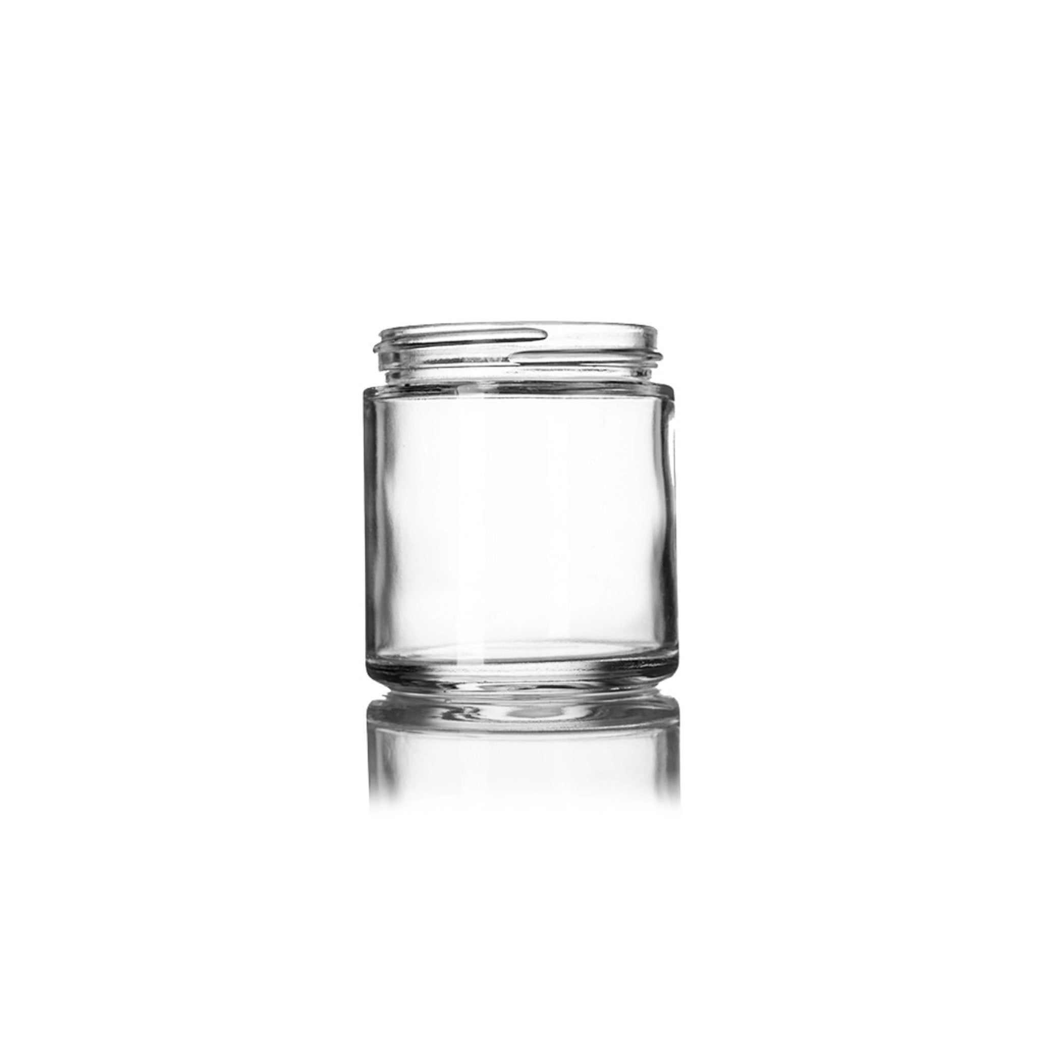 16oz Clear PET Wide Mouth Round Plastic Jar - 89-400 Neck