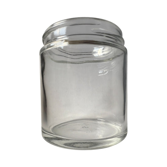 4 oz (120 g) Clear Glass Straight Sided 58-400 Jar - World of Aromas