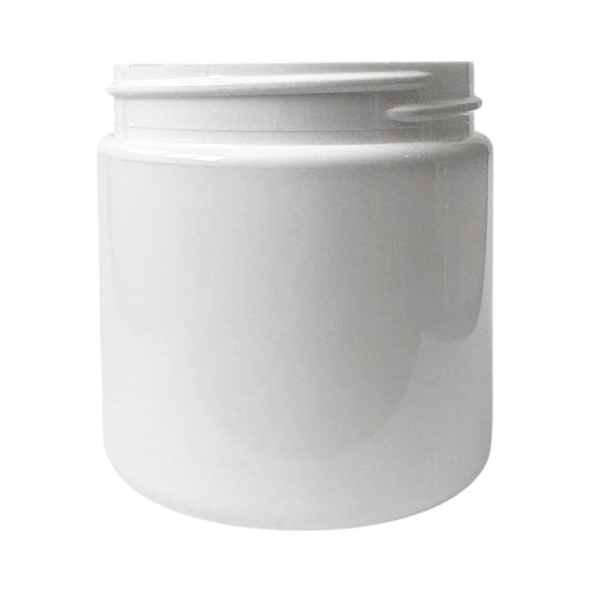 4 oz (120 ml) White PET Single Wall 58-400 Jar - World of Aromas
