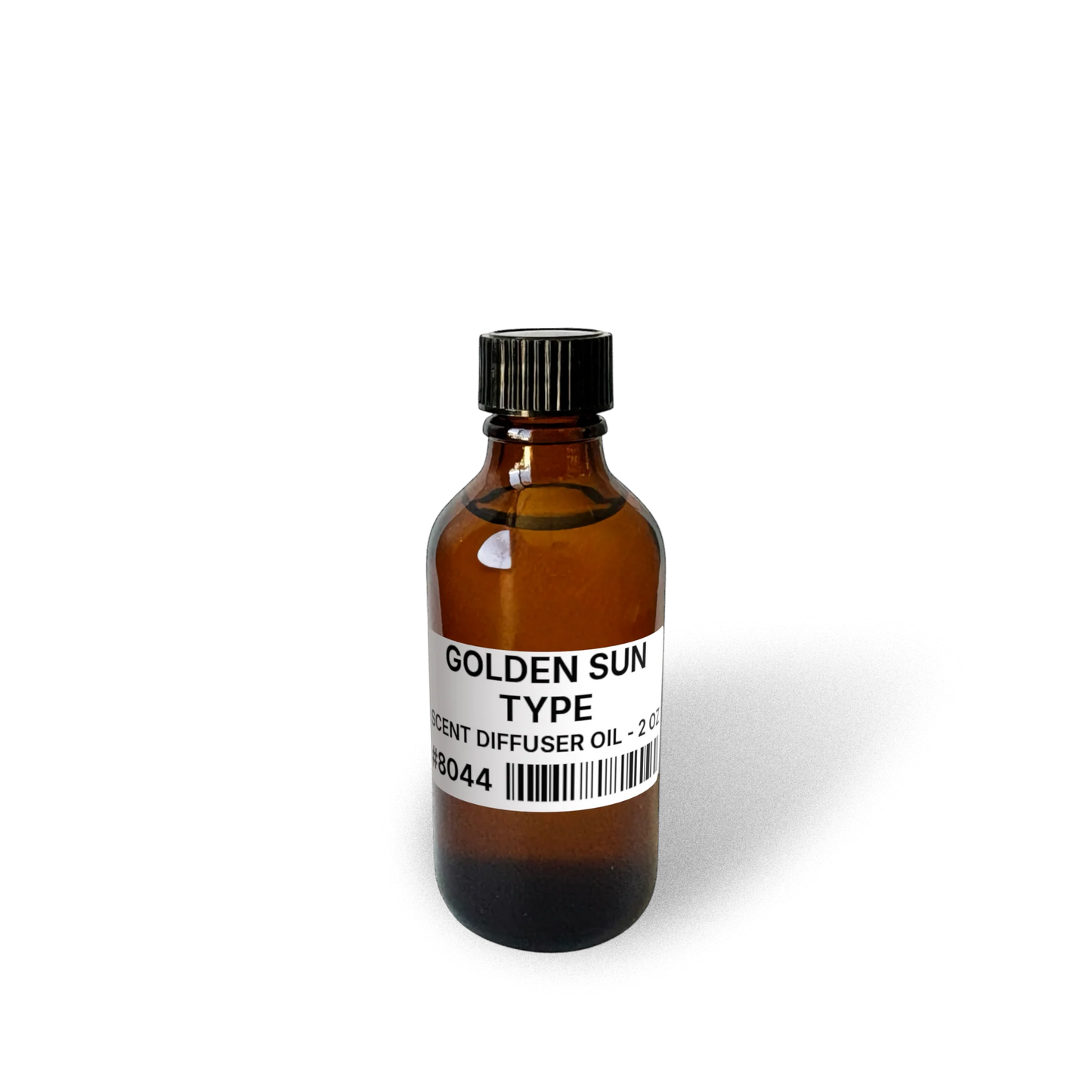 Golden Sun Type Scent Diffuser Oil - 2 oz (57 g) bottle image showing Scent Diffuser Oil in 2 oz size. Fragrance product bottle photo for Golden Sun Type Scent Diffuser Oil - 2 oz (57 g).