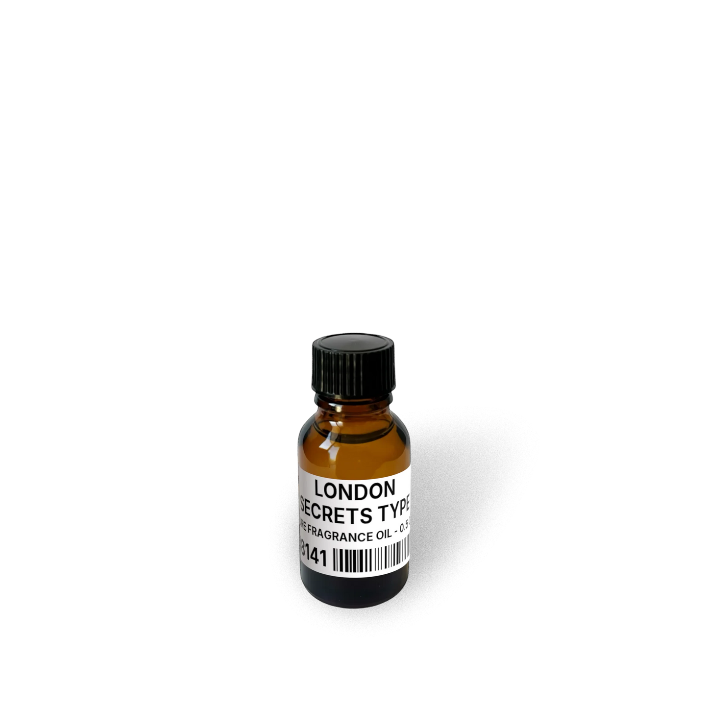 London Secrets Type Pure Fragrance Oil - 0.5 oz (14 g) bottle image showing Pure Fragrance Oil in 0.5 oz size. Fragrance product bottle photo for London Secrets Type Pure Fragrance Oil - 0.5 oz (14 g).