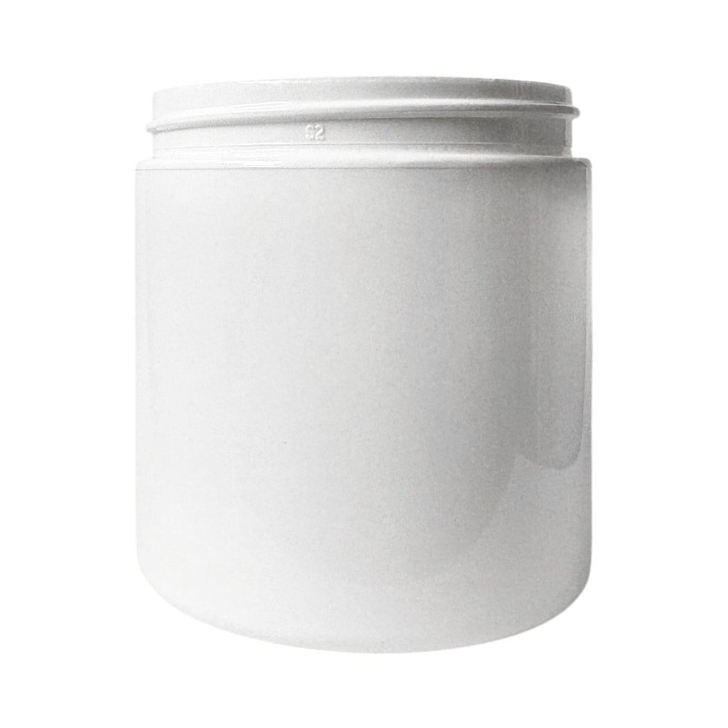 8 oz (240 ml) White PET Single Wall 70-400 Jar - World of Aromas