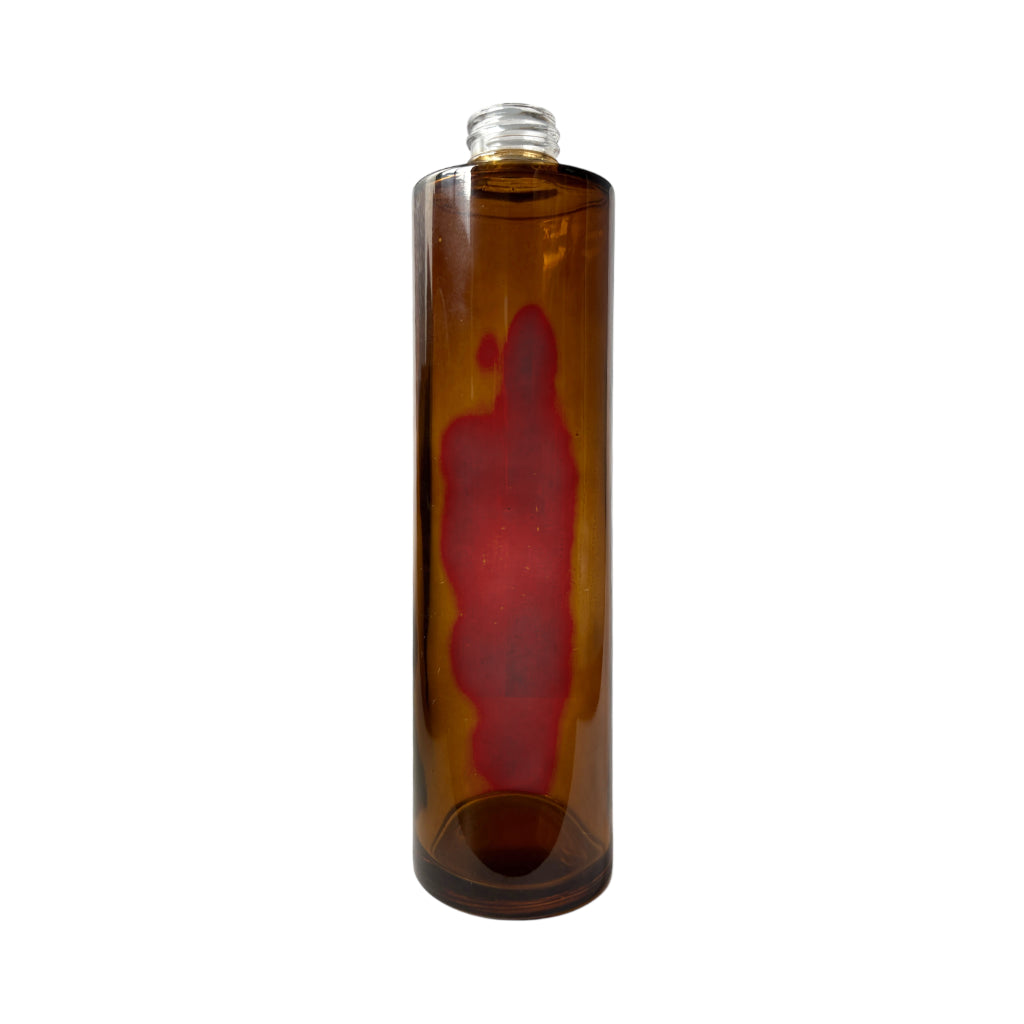 4 oz (120 ml) Amber Glass Cylinder Bottle - World of Aromas