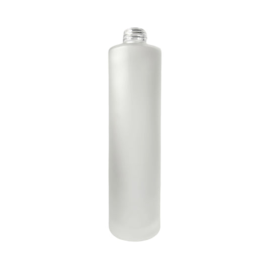4 oz (120 ml) Frosted Clear Glass Cylinder Bottle - World of Aromas