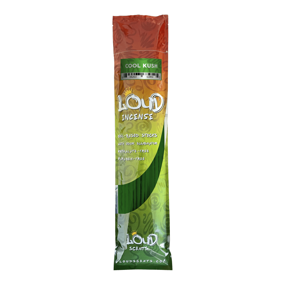 Cool Kush 19 in. Incense by Loud Scents (50-pack) - World of Aromas