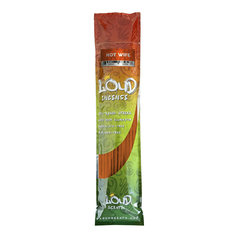 Hot Wife 19 in. Incense by Loud Scents (50-pack) - World of Aromas