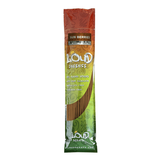 Sun Berries 19 in. Incense by Loud Scents (50-pack) - World of Aromas