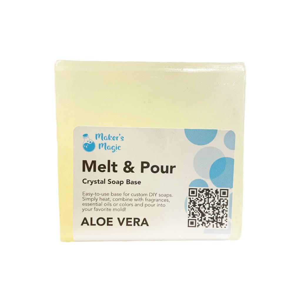 Aloe Vera Melt & Pour Soap Bar - World of Aromas
