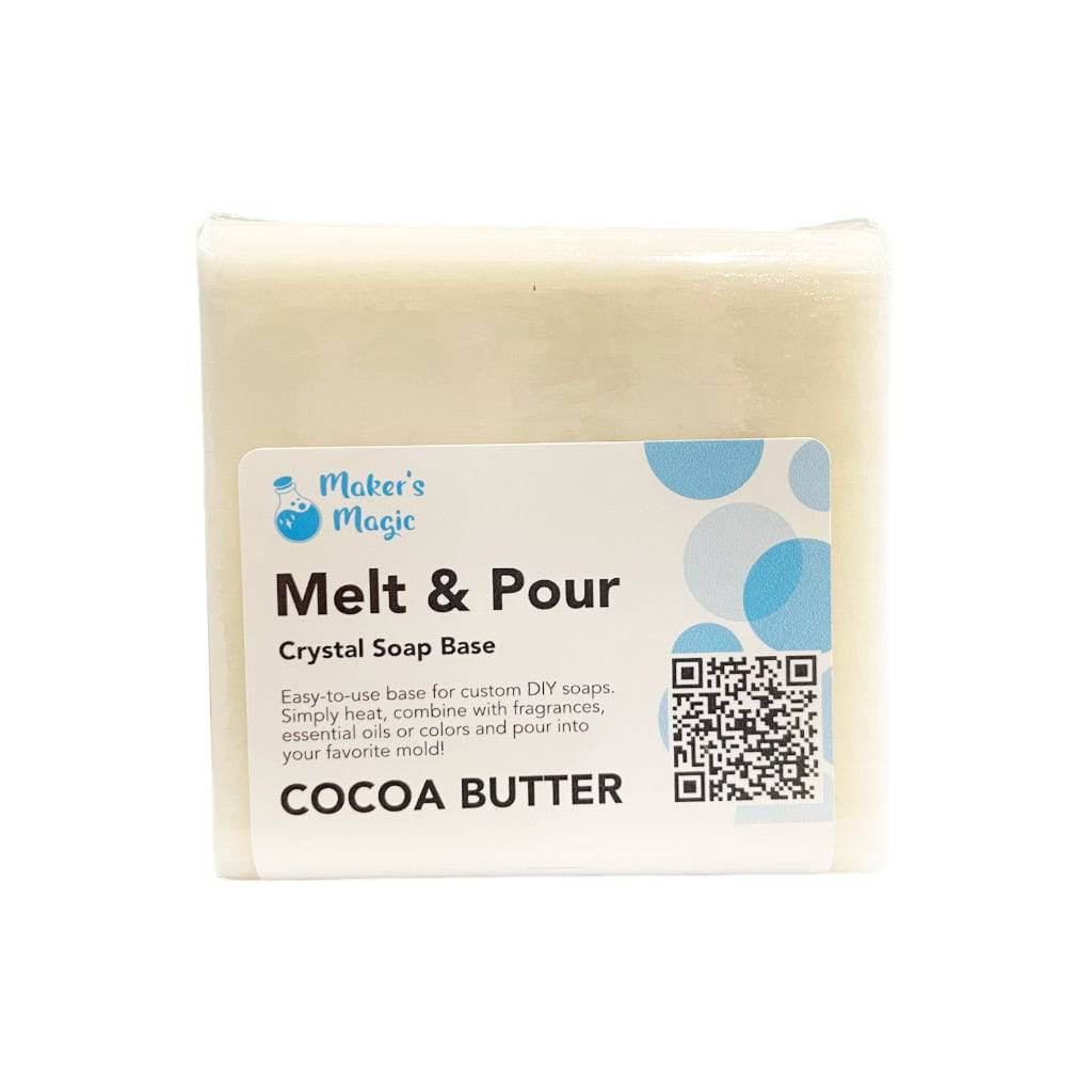 Cocoa Butter Melt & Pour Soap Bar - World of Aromas