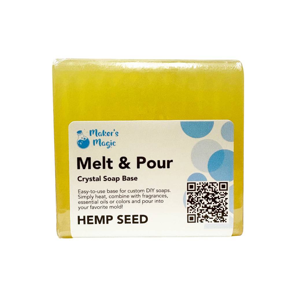 Hemp Seed Oil Melt & Pour Soap Bar - World of Aromas
