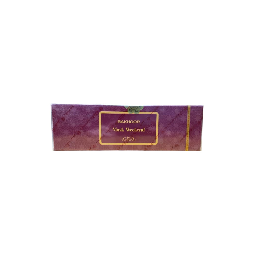 Musk Weekend Bakhoor Incense by Nabeel - World of Aromas