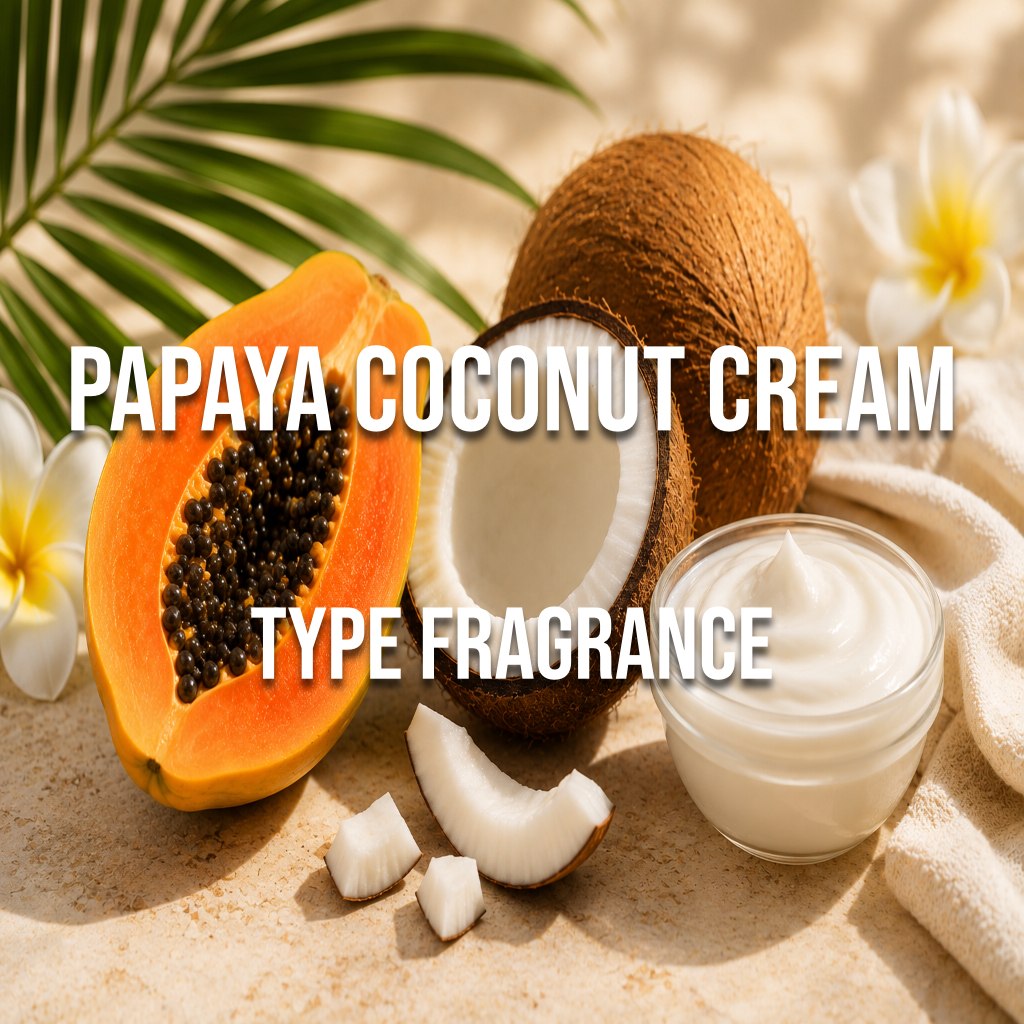 Papaya Coconut Cream Type Fragrance - World of Aromas