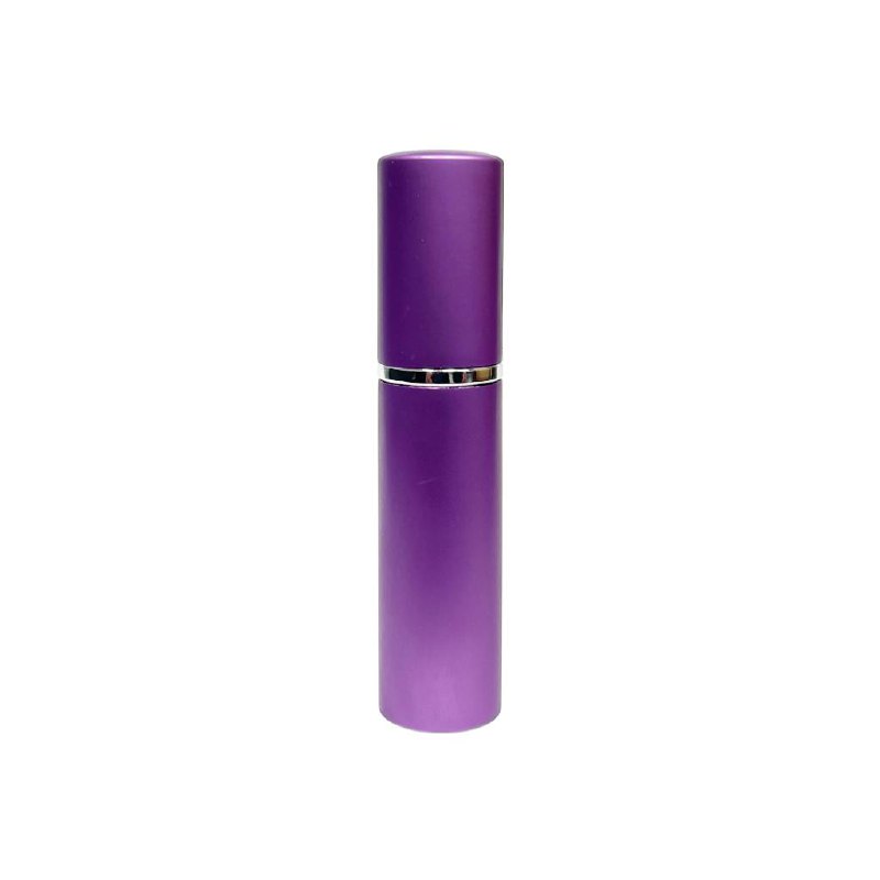 0.17 oz (5 ml) Purple Aluminum Travel Sprayer - World of Aromas