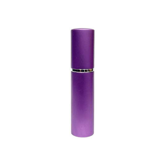 0.17 oz (5 ml) Purple Aluminum Travel Sprayer - World of Aromas