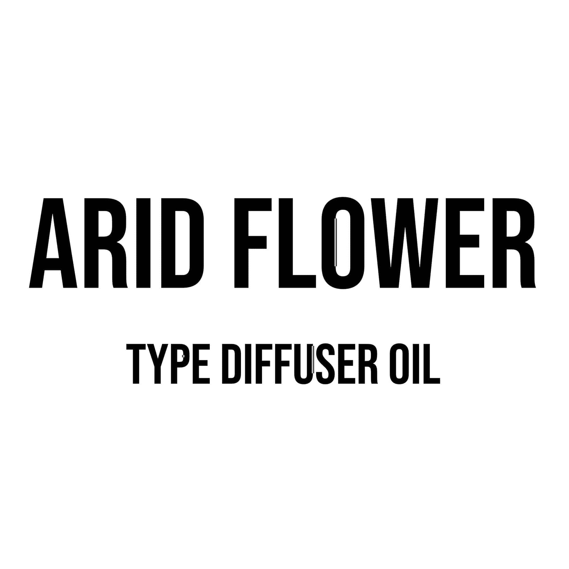 Arid Flower Type Diffuser Oil - World of Aromas
