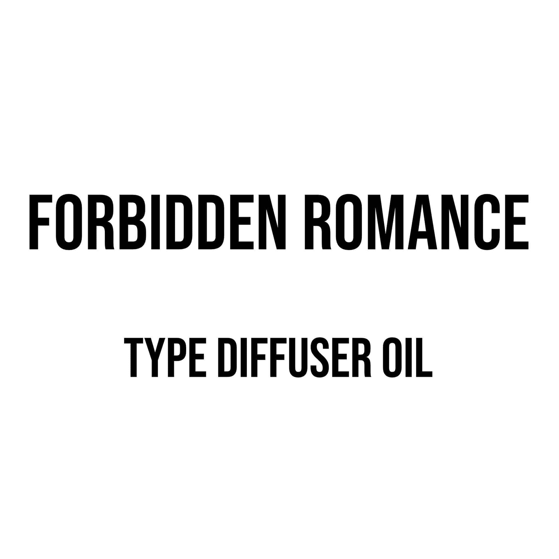 Forbidden Romance Type Diffuser Oil - World of Aromas