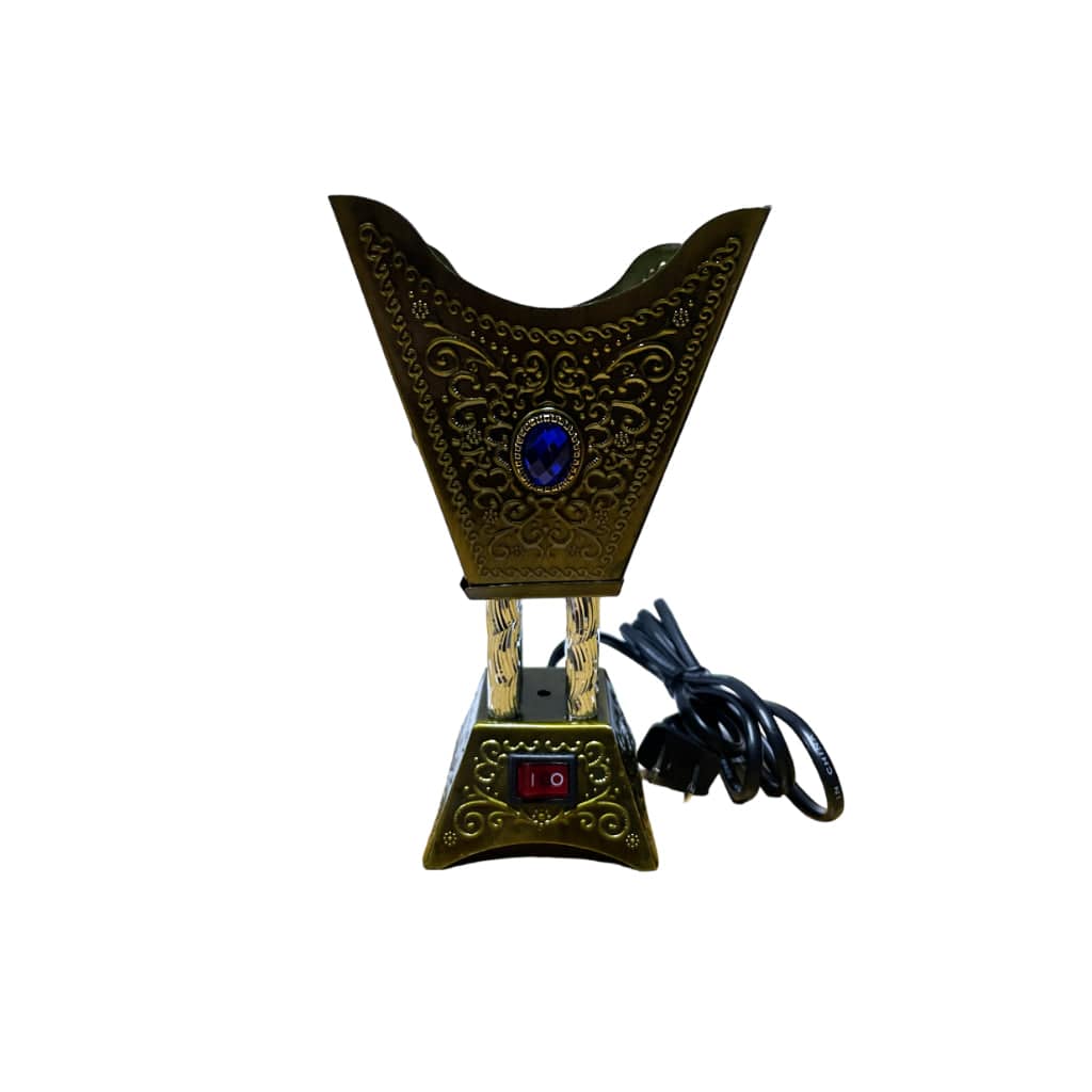 Blue Gemstone Bakhoor Incense Burner - World of Aromas