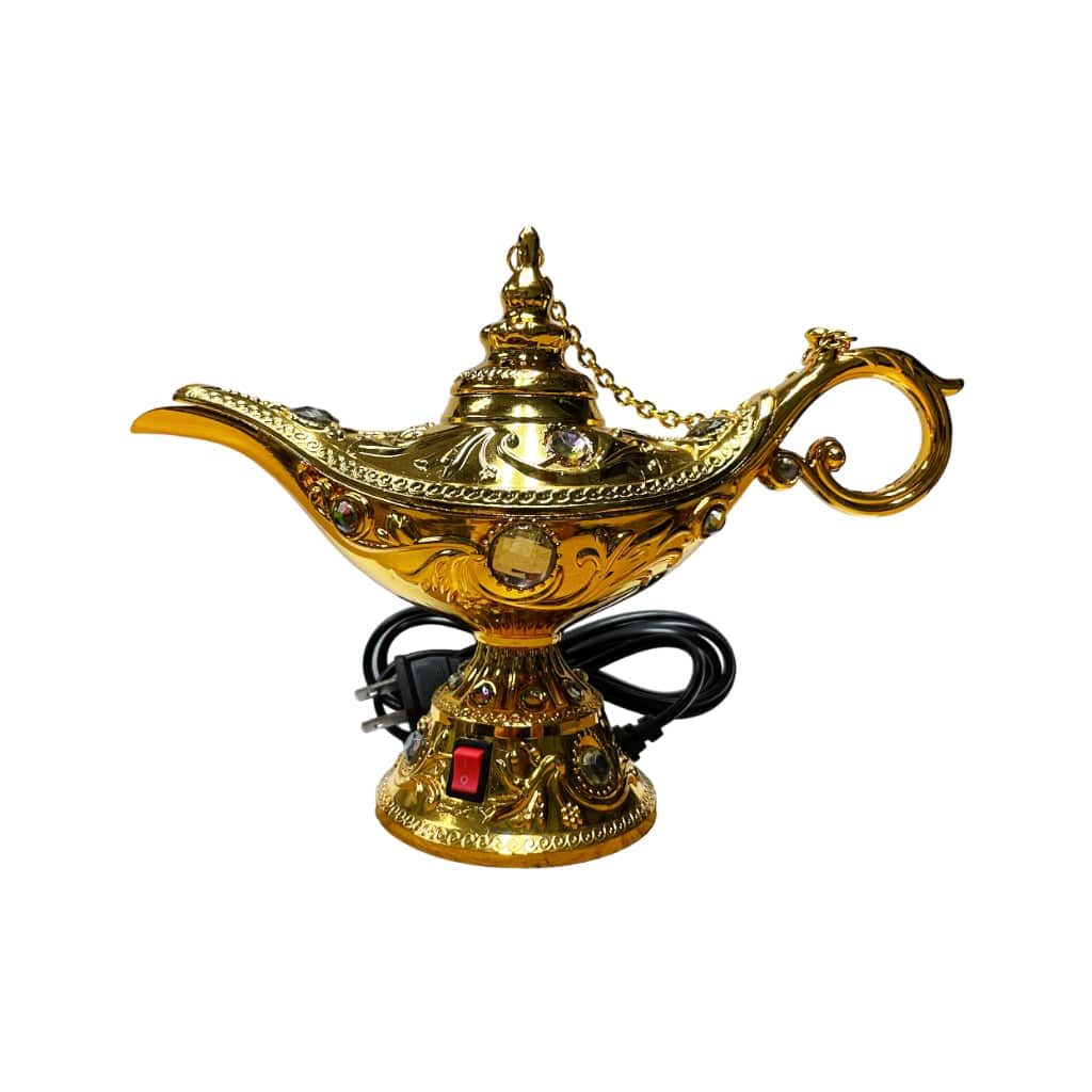 Magic Genie Lamp Bakhoor Incense Burner - World of Aromas