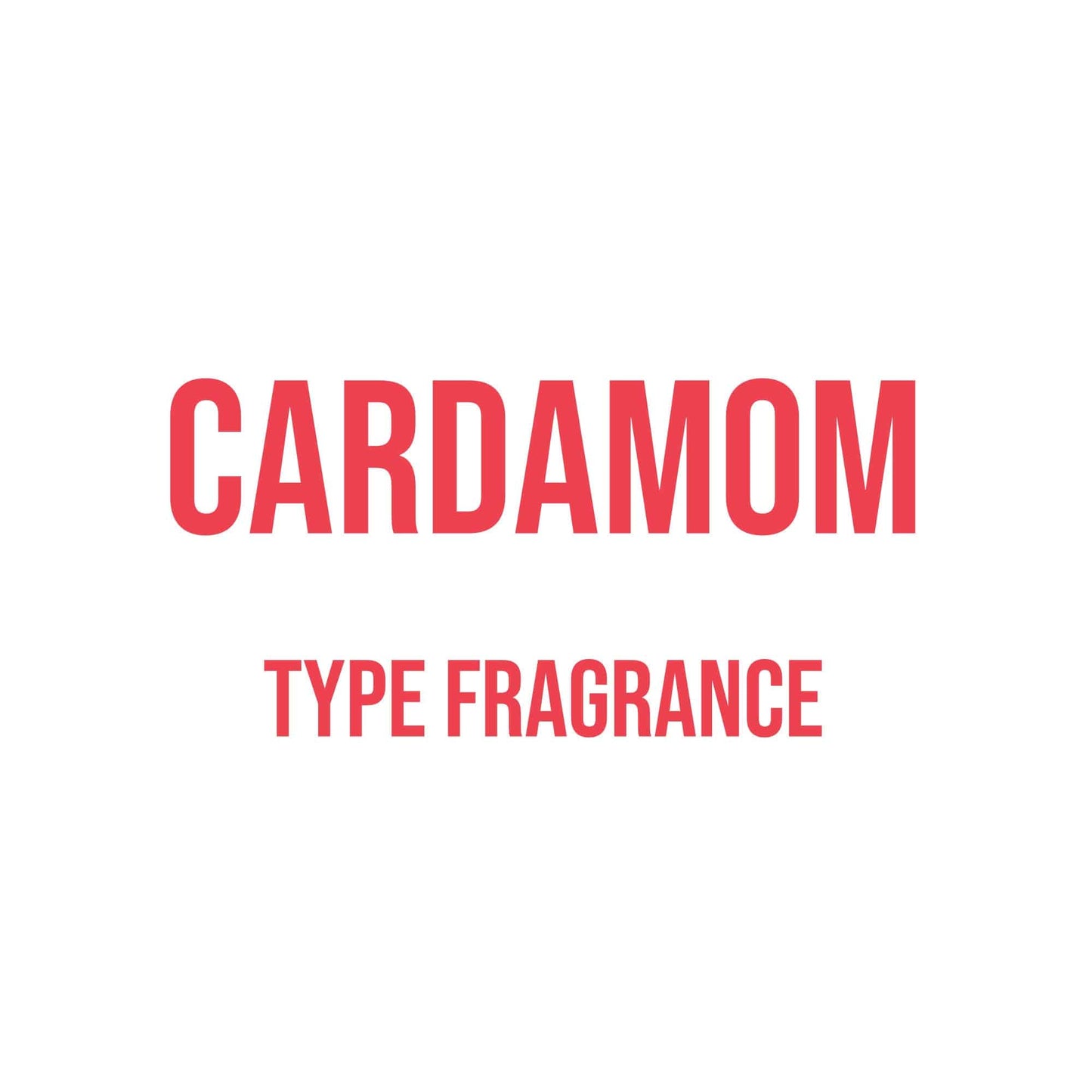 Cardamom Type Fragrance - World of Aromas