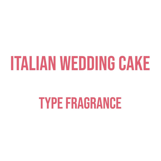 Italian Wedding Cake Type Fragrance - World of Aromas