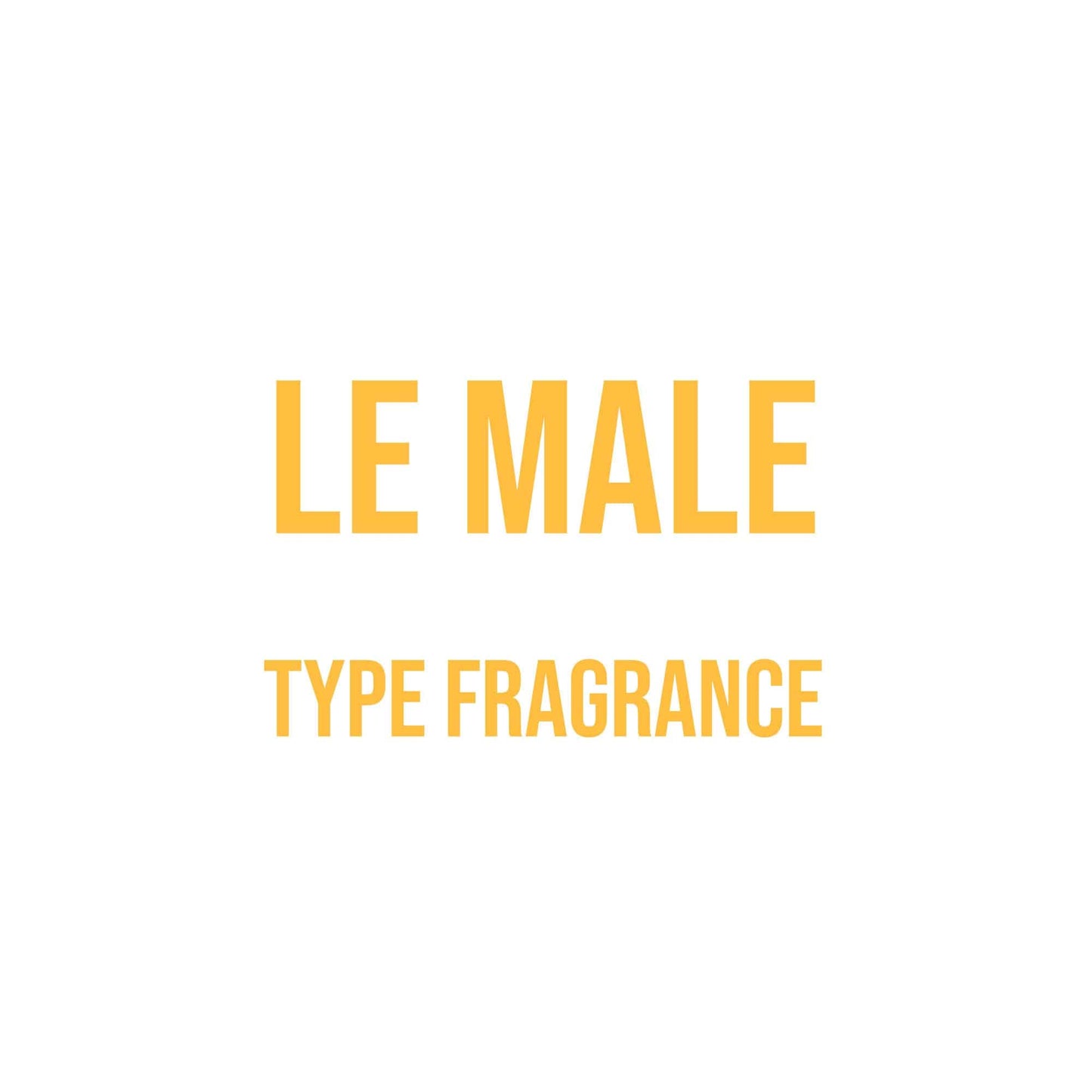 Le Male Type Fragrance - World of Aromas