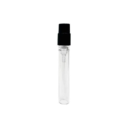 1.8 ml Clear Glass Vial with Black Sprayer - World of Aromas