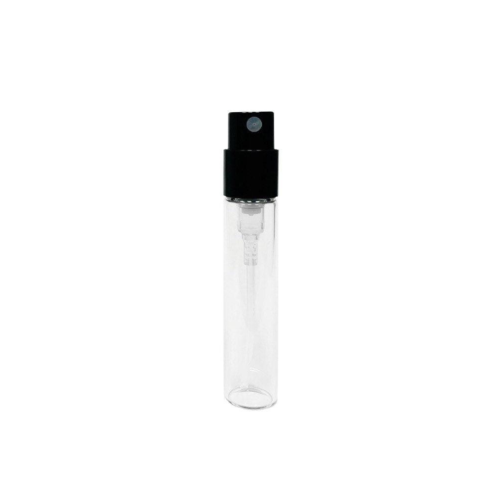 2.5 ml Clear Glass Vial with Black Sprayer - World of Aromas
