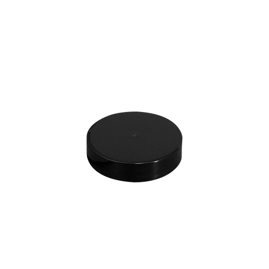 Black PP Plastic 48-400 Smooth Skirt PE Lined Lid - World of Aromas