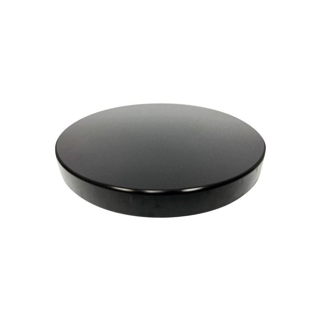 (14 oz) Black Aluminum Candle Jar Lid - World of Aromas