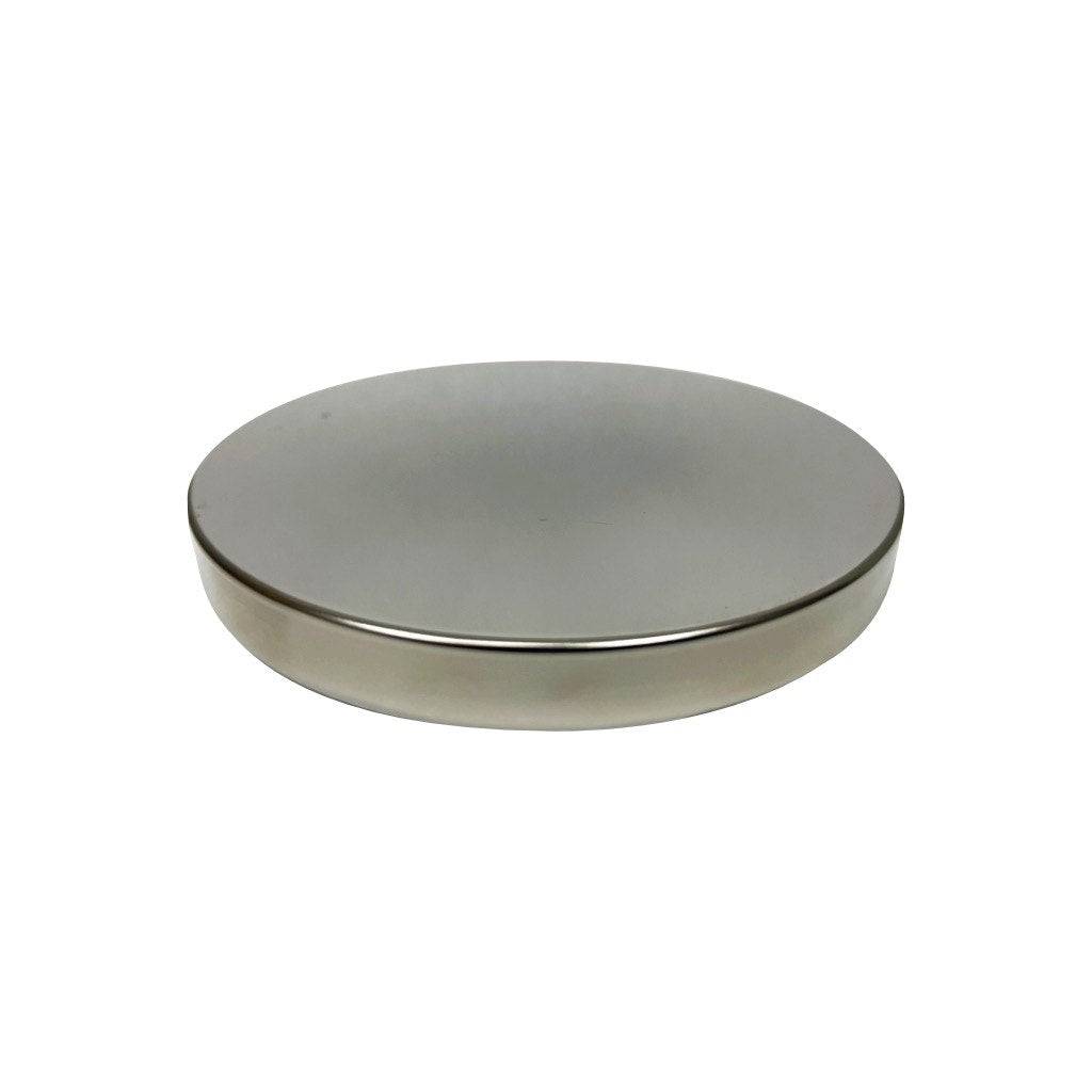 (14 oz) Silver Aluminum Candle Jar Lid - World of Aromas