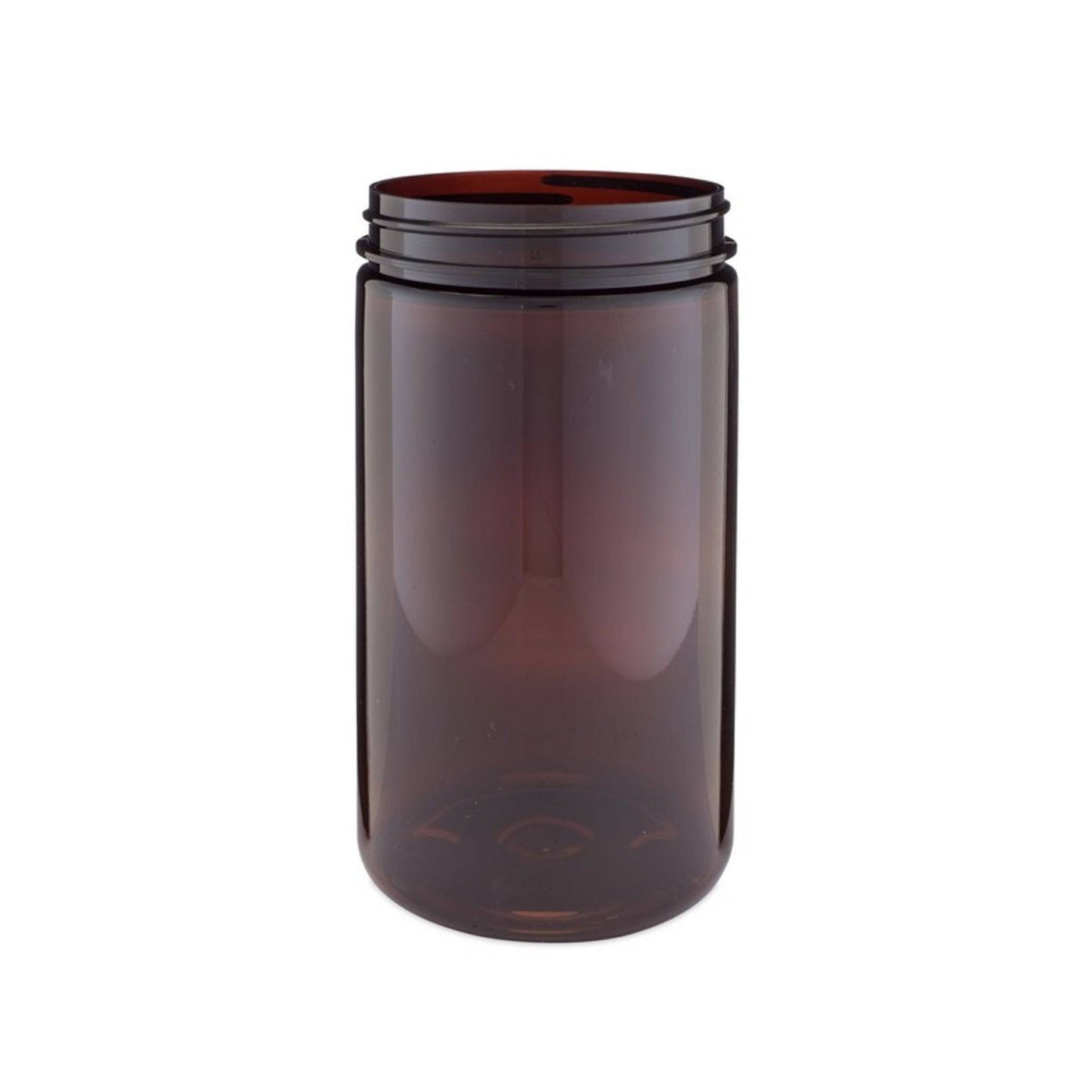 32 oz (960 ml) Amber PET Single Wall 89-400 Jar - World of Aromas