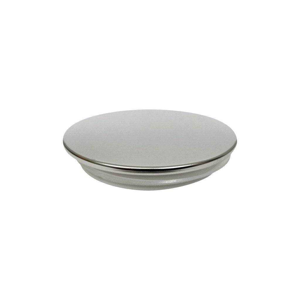 (10 oz) Silver Aluminum Thin Candle Jar Lid - World of Aromas