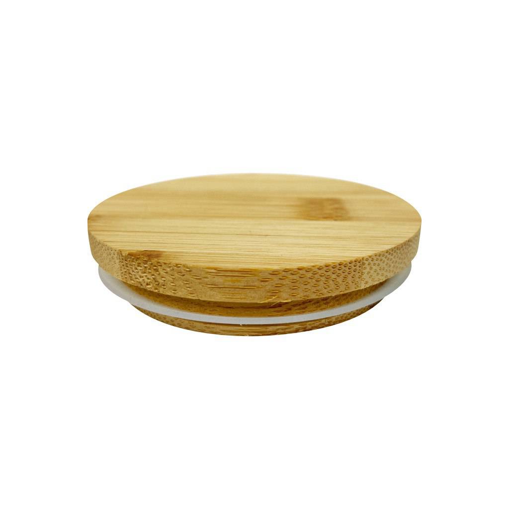 (14 oz) Bamboo Candle Jar Lid - World of Aromas