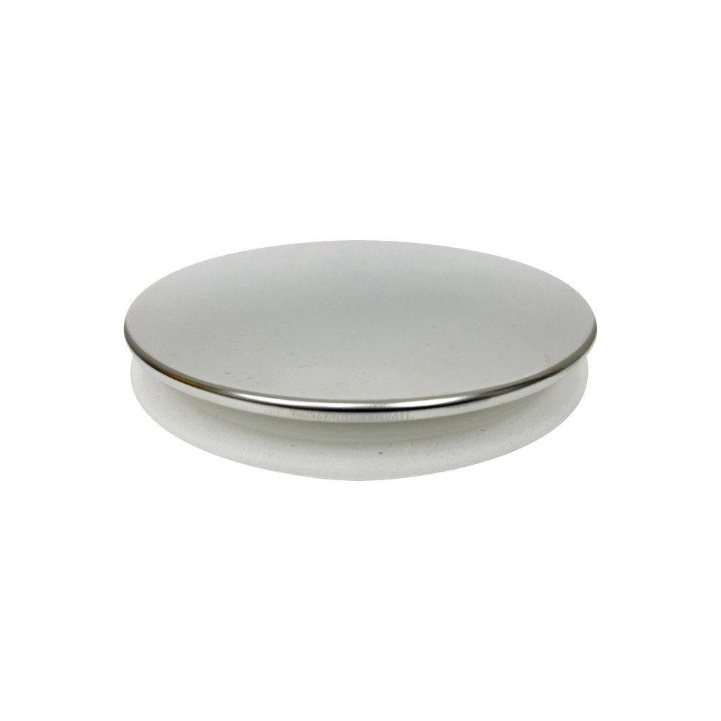 (14 oz) Silver Aluminum Thin Candle Jar Lid - World of Aromas
