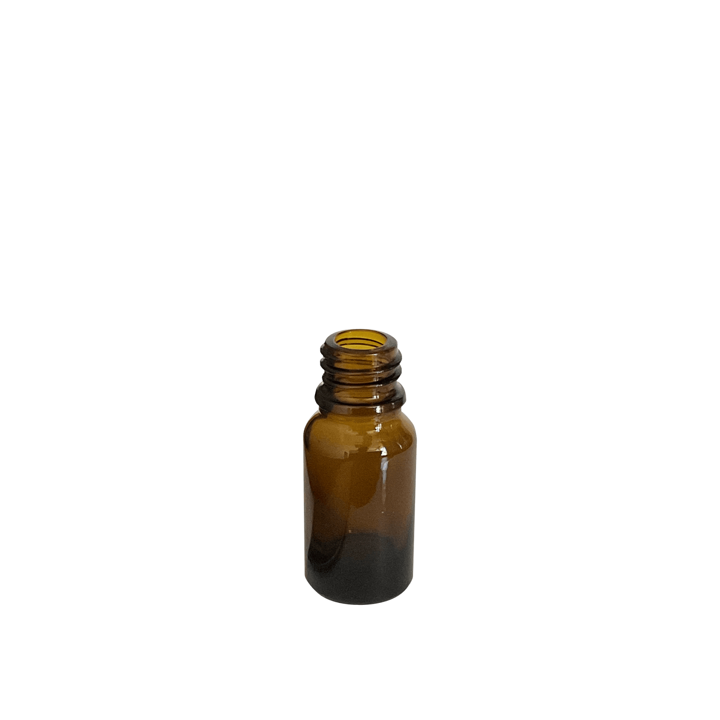 10 ml (1/3 oz) Amber Glass Euro 18-DIN Bottle - World of Aromas