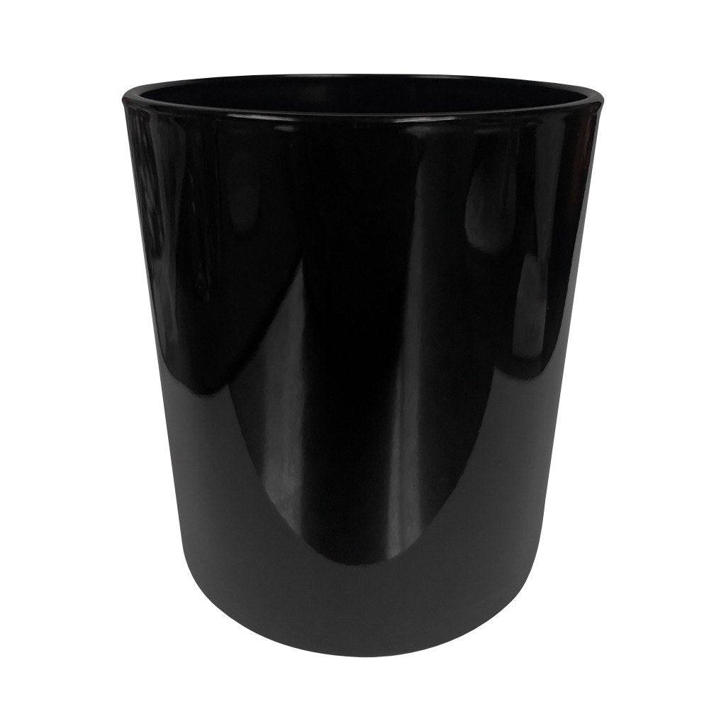 10 oz (300 ml) Black Glass Candle Jar - World of Aromas