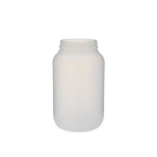 Gallon (128 oz | 1,920 ml) Natural HDPE 110-400 Jar - World of Aromas