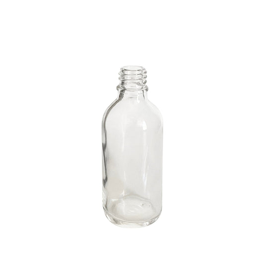 60 ml (2 oz) Clear Glass Euro 18-DIN Bottle - World of Aromas