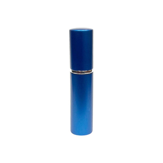 0.17 oz (5 ml) Blue Aluminum Travel Sprayer - World of Aromas