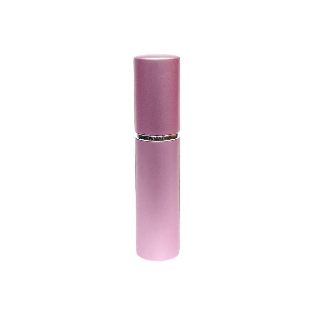 0.17 oz (5 ml) Pink Aluminum Travel Sprayer - World of Aromas