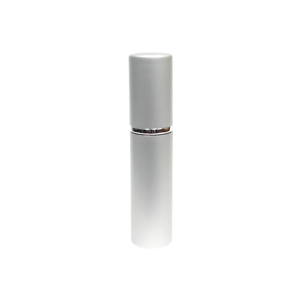 0.17 oz (5 ml) Silver Aluminum Travel Sprayer - World of Aromas