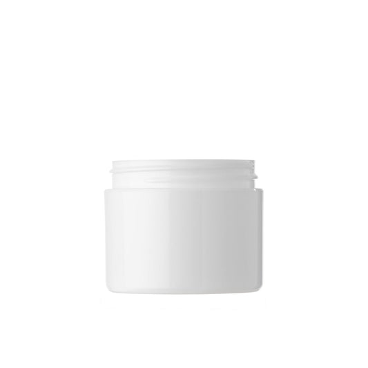 2 oz (60 ml) White PP Double Wall 58-400 Jar - World of Aromas