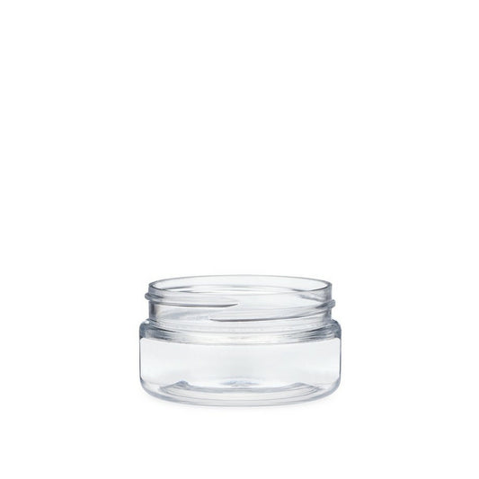 2 oz (60 ml) Clear PET Single Wall 58-400 Jar - World of Aromas