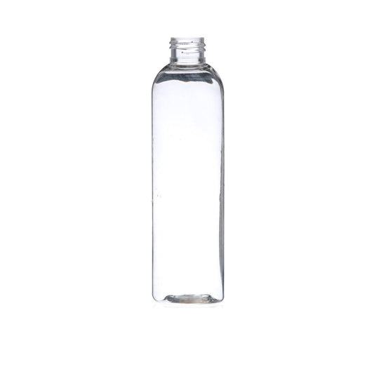 8 oz (240 ml) Clear PET Cosmo Round 24-410 Bottle - World of Aromas