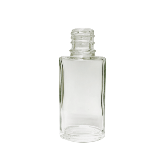 35 ml Clear Glass Oval 20-400 Bottle - World of Aromas