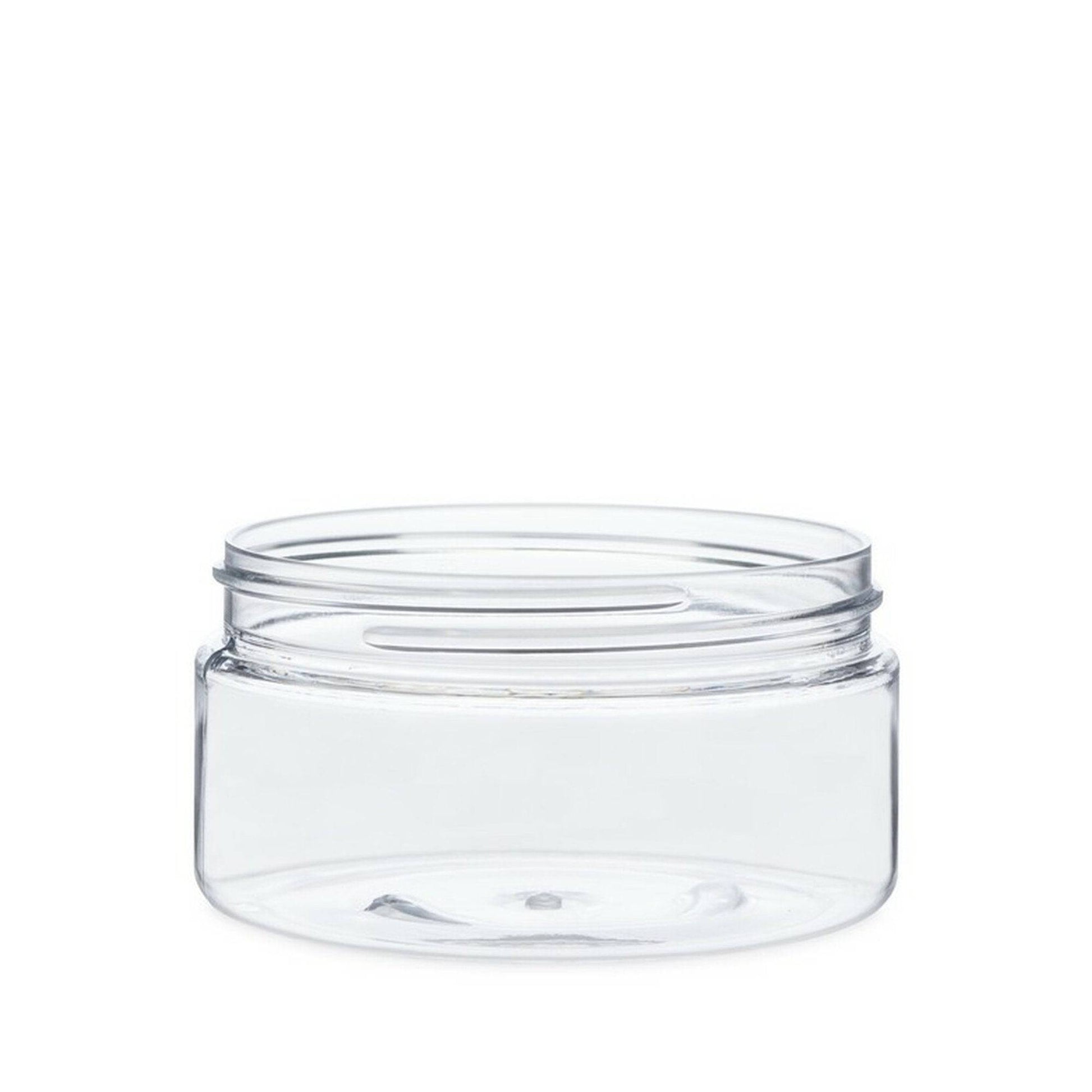 8 oz (240 ml) Clear PET Single Wall 89-400 Jar - World of Aromas