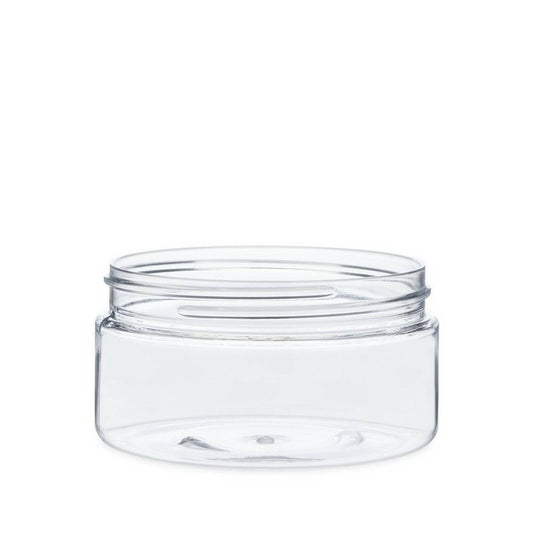 8 oz (240 ml) Clear PET Single Wall 89-400 Jar - World of Aromas